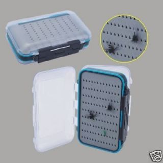 Sets NEW Waterproof Fly Box With Slit foam Fly Fishing