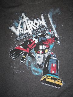 Voltron Defender of The Universe T Shirt Retro 80s Tee Cartoon Lions 