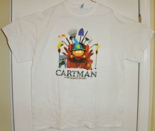 South Park Cartman wizard king rare promo shirt XL