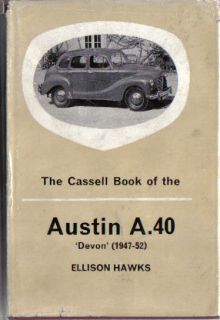 Austin A40 Devon 1947 1952 models Handbook for owner/driver Published 
