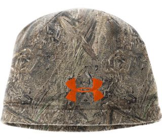   Under Armour Cold Gear Beanie Hat Camo Mossy Oak Duck Blind Hunting