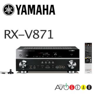 Yamaha RX V871 Home Theatre Receiver HDMI 4/1 3D ARC YPAO 7.2ch 