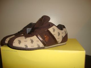 NEW U.S.Polo Assn.Brown Sneakers/Shoes,Darlene,Size 9.5,Retail $50