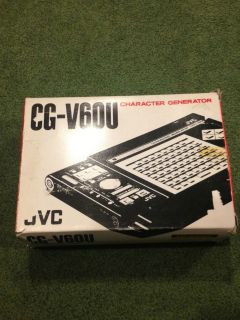 JVC character generator