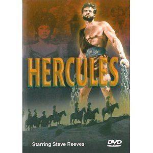 Hercules & Hercules Unchained DVD starring Steve Reeves