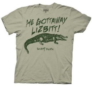   He Gottaway Lizbitt Licensed Adult T Shirt S 2XL History Channel
