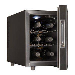 Haier 6 Bottle Wine Cellar w/ Touch Screen Control Home Bar NEW