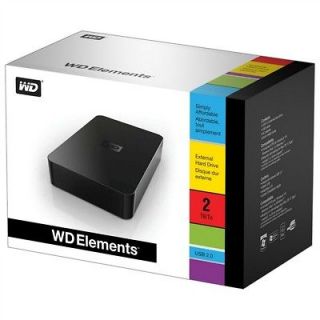Western Digital Elements Desktop 2 TB,External,72​00 RPMUSB UNOPENED 
