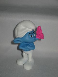 Mcdonalds The Smurfs Happy Meal Toy Grouchy Figure