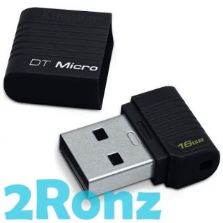 Kingston DT Micro 16GB 16G USB Pen Drive Nano Disk Car Mobile 