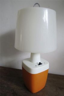 Vintage Retro plastic Pifco battery operated camping table Light Lamp