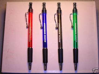 100 Personalized Metal Clip Pens GREAT PROMOTIONAL BUY