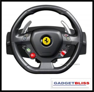 Thrustmaster Ferrari 458 Steering Racing Wheel for Xbox 360 and PC