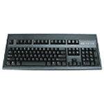 KEYTRONIC E03600P2 104 key 104 Key PS2 Keyboard Black