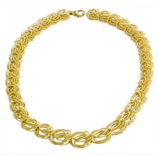 BUCCELLATI Honolulu 18K Gold Wire Link Necklace