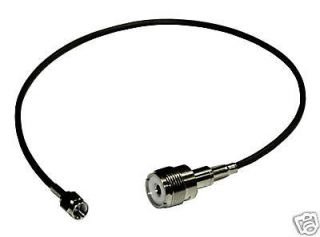 Cable Antenna Adapter SMA Male to UHF Female for Vertex Yaesu Portable 