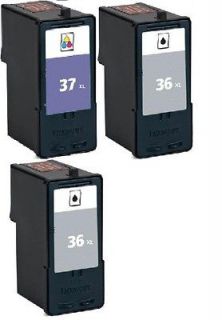   37XL Combo Ink Cartridges for Lexmark All in One X3650 X4650 X5650