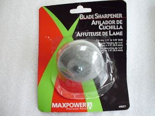   Blade Sharpener Fits 1/4 Inch And 3/8 Inch Drills MAXPower brand NEW
