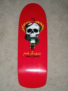 Mike McGill Skateboard Deck Powell Peralta Reissue Hawk Bones Brigade 