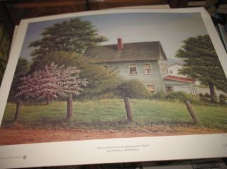 Butler Brown Signed Print 1992 Cherry Blossom Festival Tenth 