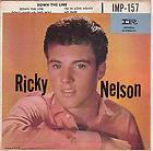 Ricky Nelson Imperial IMP 157 Picture Cover Only (No Record) 1958 VG++