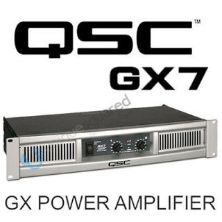 QSC GX7 2 Channel 1000 watt Stereo Power Amplifier