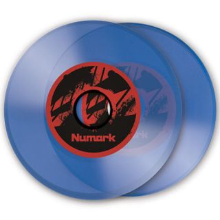 NUMARK NS7 & NS7FX BLUE COLORED REPLACEMENT VINYL TWO PACK