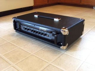 Ampeg SVT 7 Pro Series Bass Amp Rack, Covered in Black Marshall Style 