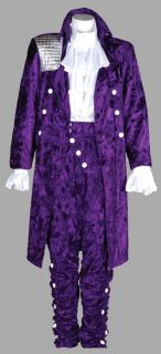Deluxe Prince Rogers Nelson Purple Rain Costume  L to XL