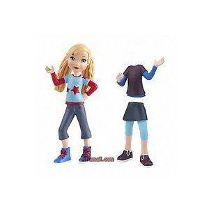 iCarly Nickelodeon Fashion Switch Sam Star & Skirt Figures Toy BRAND 