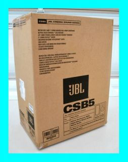JBL CSB5 ★ CINEMA SOUND 2 WAY 5 INCH BOOKSHELF / ON WALL SPEAKERS 
