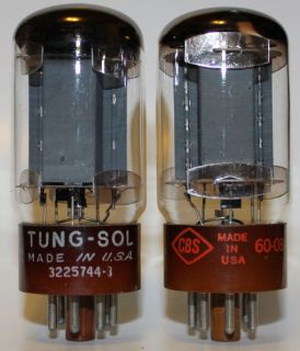 Close Pair Tung Sol 5881 amp vacuum tubes, Tested ! (lot 13)