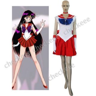 Sailor Moon Sailor Mars Raye Hino cosplay halloween costume any size