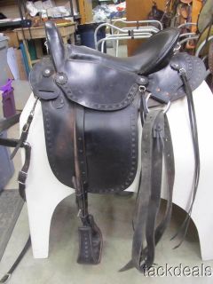 Imus 4 Beat Gaited Horse Trail Saddle Lightly Used 16 with Breast 
