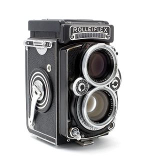 Rolleiflex 2.8E TLR Camera w/80mm f2.8 Planar Lens Rollei 2.8 E