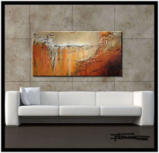 CONTEMPORARY MODERN ABSTRACT PAINTING CANVAS WALL ART.48X24X1​.5 