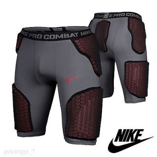 NEW NIKE PRO COMBAT VIS DEFLEX   HYPERSTRONG PADDED SHORTS 