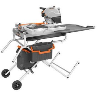 Ridgid 10 in Job Site Wet Tile Saw with Laser ZRR4010
