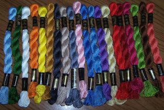 20x DMC #3 Perle/Pearl Cotton hand embroidery/needlework/floss/thread 