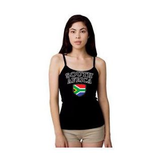SOUTH AFRICA Soccer Tank Top American Apparel T shirt