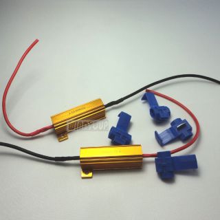 2PCS LED Load Resistor Kits Turn Signal Fix 6 ohm 50W 1157 3157 7440 
