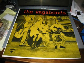 1950s THE VAGABONDS RKO LP record GIBSON L5 JAZZ GUITAR GRETCH 