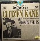 Citizen Kane 41 LASERDISC LD RKO 50th ANN ED Orson Welles/Joseph 