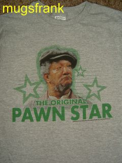 New Sanford And Son Tv Show Fred The Original Pawn Star Gray T Shirt