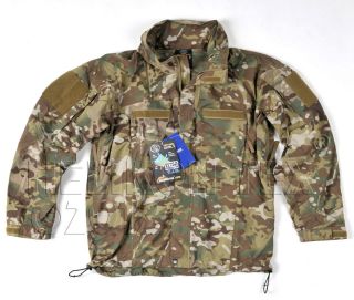 SOFT SHELL level 5 water resistant apcu multicam Jacket   Camogrom 