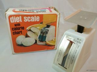 Vintage Kitchen King 1972 Diet Scale Home Food Scale Retro in Box