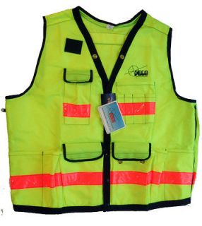 Seco 8067 Series Heavy Duty Safety Utility Vest