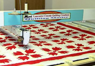   Master II    Industrial Long Arm, Computer Guided Quilting Machine