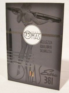 Omas 75th Anniversary Pen Store Stand up Display Sign