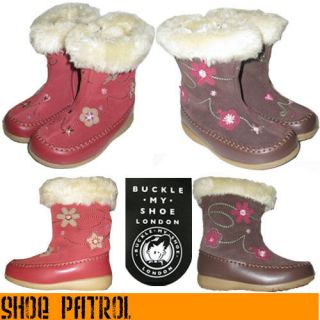 Start Rite Girls Winter Boots Snowball Infant size 4 8